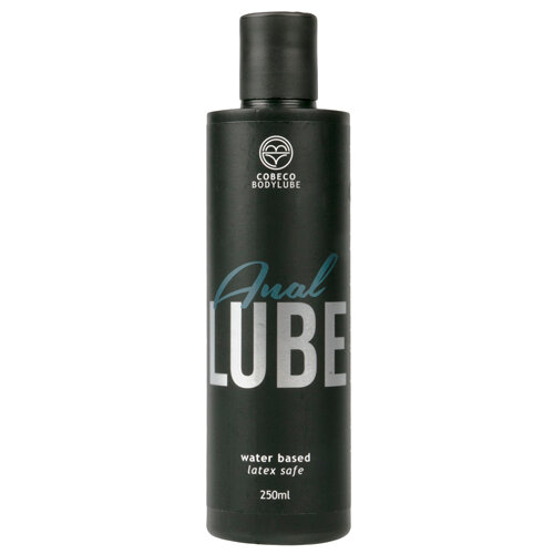 Bouteille à base d'eau de lubrifiant anal Cobeco 250 ml