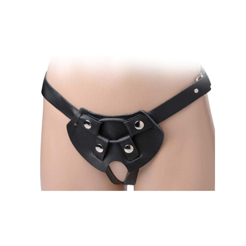 Strict Leather Two-Strap Dildo Harness