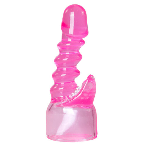 Easytoys Spiral Wand Attachment - Pink