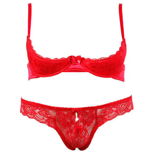 Bra Set Red