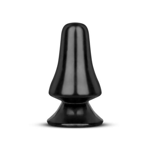 All Black Analplug 12 cm - Schwarz