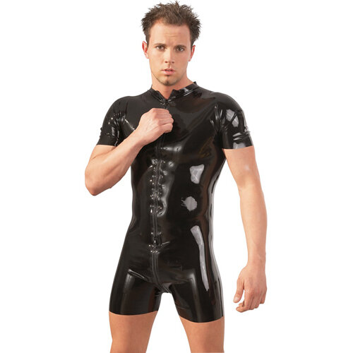 Latex Heren Body Met Rits