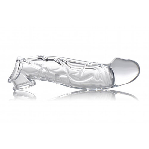 Clear Extender Curved Penis Sleeve