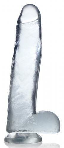 Jock C-Thru Transparante Dildo - 31 cm