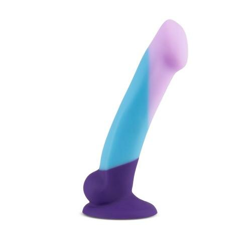 Avant - Silicone Dildo With Suction Cup - Purple Haze