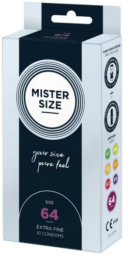 MISTER.SIZE 64 mm Condoms 10 pieces