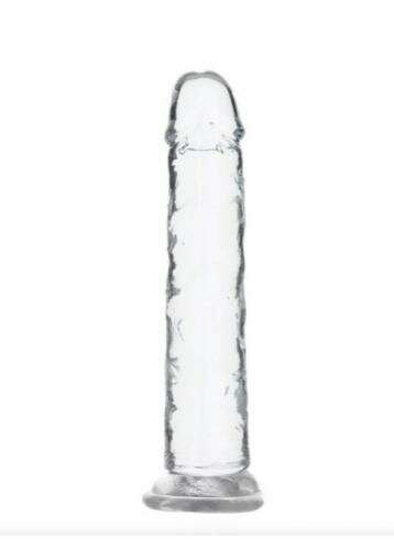 Crystal Addiction - Transparenter Dildo - 18 cm