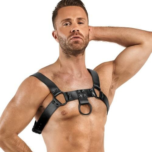 Bruno Bondage-Harness - Schwarz