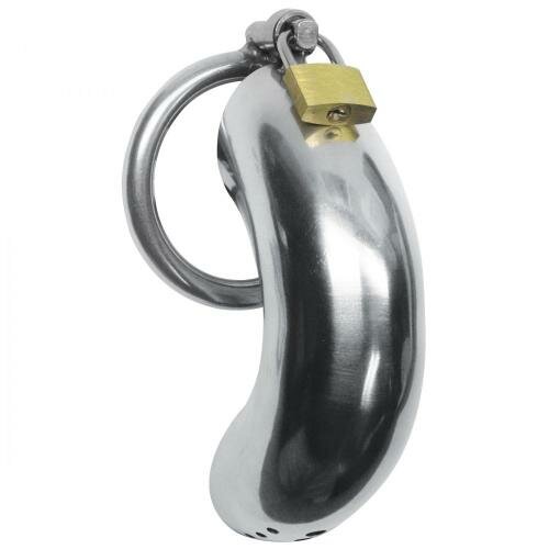 Stainless Steel Penis Cage with 3 Rings