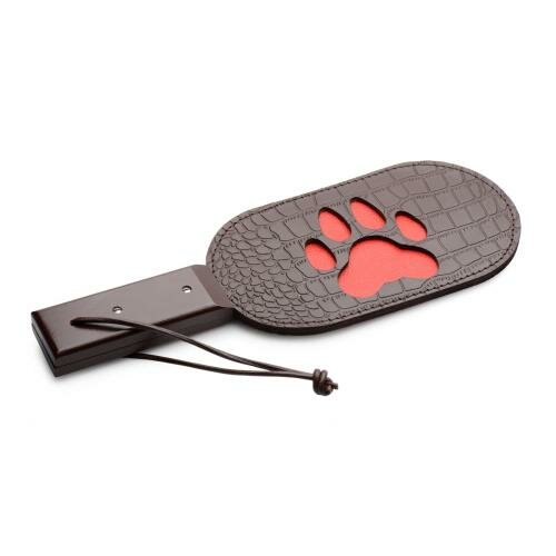 Paddle en Cuir en Forme de Patte de Chiot