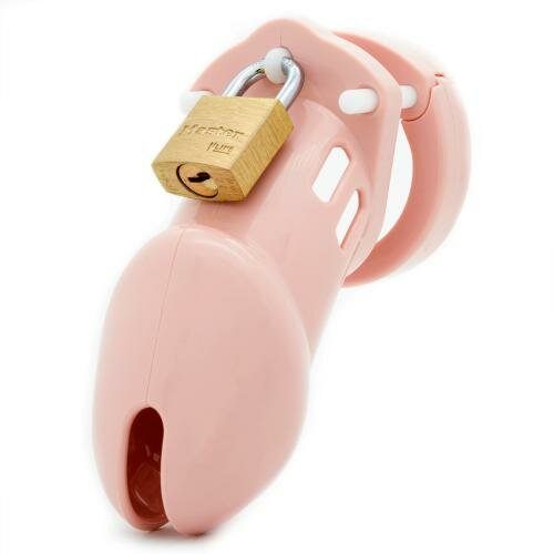 CB-6000 Chastity Cock Cage - Pink