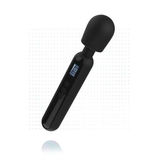 BLACQ - Digitaler Wand Vibrator - Schwarz