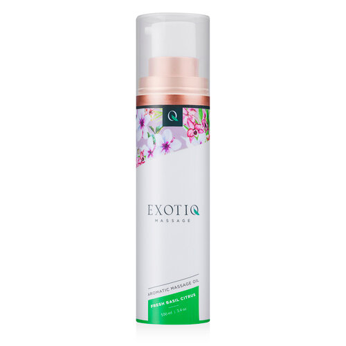 Exotiq Massage Oil Basil Citrus - 100 ml