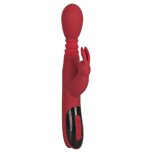 Stotende, Roterende & Verwarmende Rabbit Vibrator