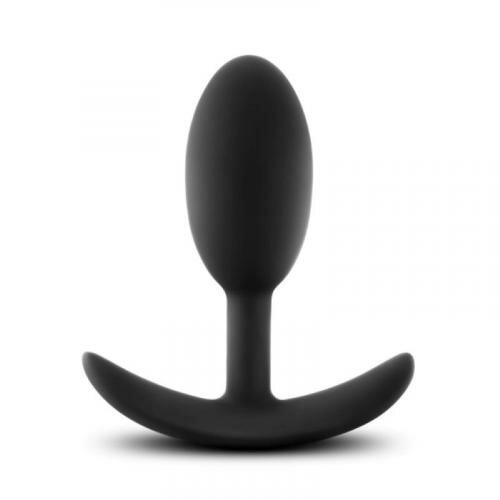 Anal Adventures Platinum - Plug en silicone Vibra Slim - Moyen