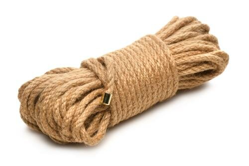 High-Quality Braided Jute Rope - 15 meters