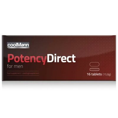 Comprimés Potency Direct Erection