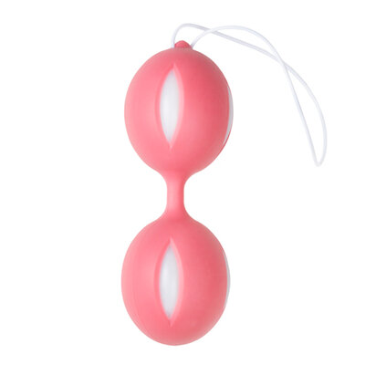 Wiggle Duo Kegel Ball - pink/weiß