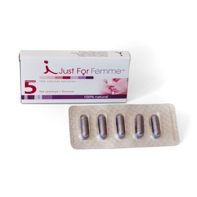 JustForFemme - Pour femme - 5 capsules