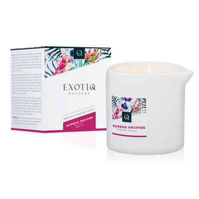 Exotiq Massage Candle Bamboo Orchids - 200g