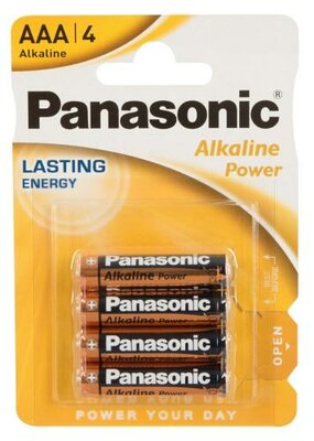 Panasonic AAA Batteries - 4 pcs