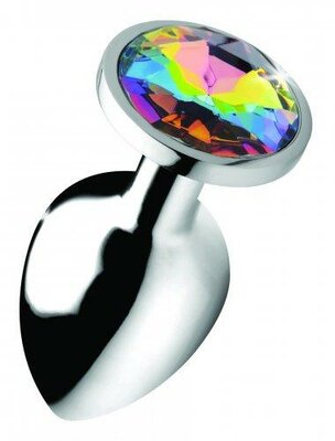 Rainbow Gem Butt Plug - Large