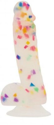 Addiction - Party Marty Confetti Dildo - 18 cm