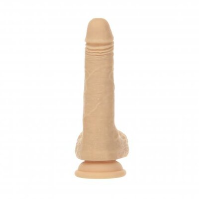 Naked Addiction - Realistischer rotierender Dildo mit Fernbedienung - 19 cm