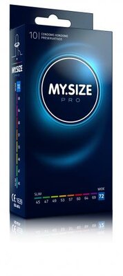 MY.SIZE Pro 72 mm - 10 pieces