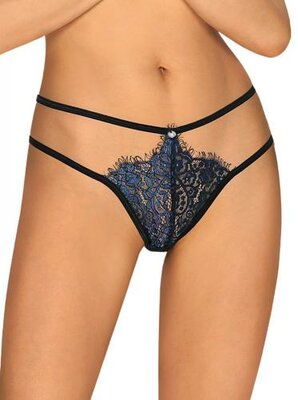 Yassmyne Sexy Lace Thong - Blue