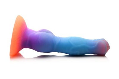 Glow-in-the-dark Silicone Alien Dildo