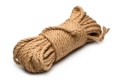 Jute-Bondageseil - 15 Meter