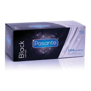 Préservatifs Pasante Black Velvet 144pcs