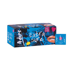 Adore Extra Sure condoms 144pcs