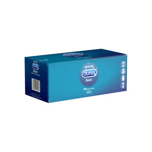 Préservatifs naturels Slim Fit Durex (basique) - 144 pcs.