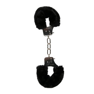 Furry Handcuffs - Black