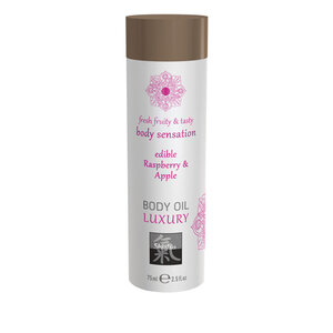 Luxury Body Oil Edible - Raspberry & Apple