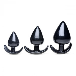 Ensemble de plugs anaux de 3 pièces Triple Spades