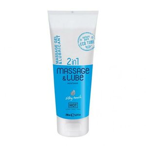 2 in 1 Heißes Massagegel und Gleitmittel - Silky Touch