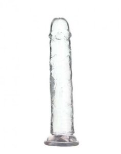 Crystal Addiction - Transparenter Dildo - 20 cm