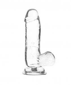 Crystal Addiction - Transparent Dildo - 15 cm