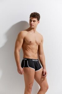 Sportliche Boxershorts Schwarz