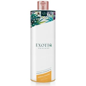 Huile de massage Exotiq caramel à la vanille - 500 ml