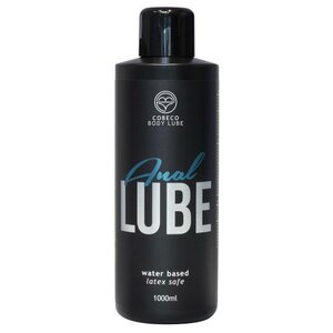 Bouteille à base d'eau de lubrifiant anal Cobeco 1000 ml