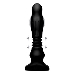 Vibro anal et poussant Thunderplug