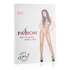 Net bodystocking met grote gaten - Zwart_