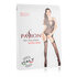 Black Open Crotch Bodystocking_