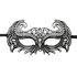 EasyToys – Venezianische Maske aus Metall in Schwarz_