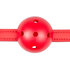 Ball gag met bal van PVC - rood_