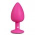 Plug diamant grand - Rose_